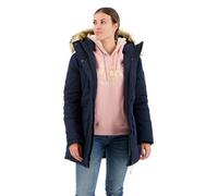 Superdry Everest Faux Fur Parka Blue XS Women