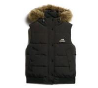 Superdry Everest Faux Fur Vest Black XS Woman