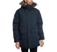 Superdry Everest Faux Parka Jacket, Eclipse Navy - M
