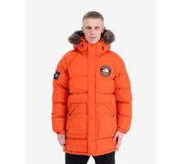 Superdry Everest Longline Baffled Hooded Jacket Orange - L