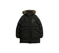 Superdry Everest Longline Baffled Jacket M Black