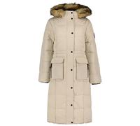 Women's Superdry Everest Long Puffer Gris M