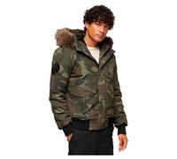 Superdry's Everest Hooded Coat Marron M