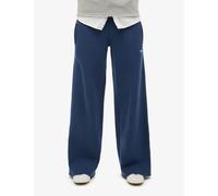 Superdry female Cotton Rich Wide Leg Joggers - 12 - Navy, Grey,Navy