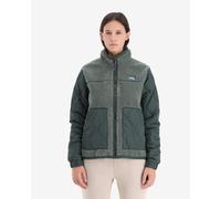 Superdry Fleece Hybrid Full Zip fleece dark green Women - S