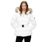 Superdry Fuji Belted Padded Jacket XS Bright White