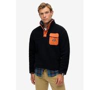 Superdry Fuji Half Zip Sweatshirt Black M Men
