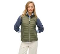 Women's Superdry Fuji Lite Puffer Vest Green S