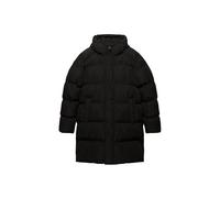Sports Hooded Padded Jacket Black