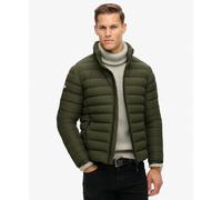 Superdry Fuji Printed Padded Jacket Moss Green
