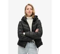 Superdry Fuji Quilt Padded Jacket Pure Black Women - S