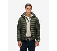 Superdry Fuji Sport Padded Jacket with Hood khaki green - XL