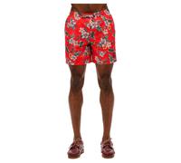 Superdry Mens Hawaiian Print 16-Inch Swim Shorts