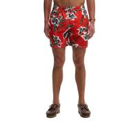 Superdry Mens Hawaiian Print 16-Inch Swim Shorts
