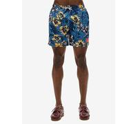 Superdry Hawaiian Print 17-Inch Swim Shorts, Blue, Size M, Men Blue