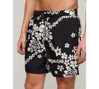 Superdry Mens Recycled Hawaiian Print 17-Inch Swim Shorts