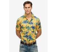 Superdry Hawaiian Print Short Sleeve Shirt - Multi, Multi, Size S, Men Print