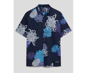 Superdry Hawaiian SS Shirt Navy