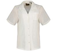 Superdry Heritage Broderie Short Sleeve Shirt Beige XL Woman