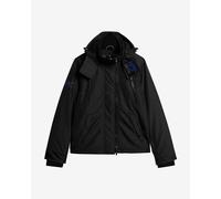 Superdry Hood Mountain Windbreaker Hooded Jacket Jet Black - M
