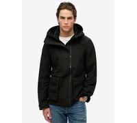 Superdry Hood Ultimate Embroidered Windbreaker Jacket, Black, Size L, Men Black