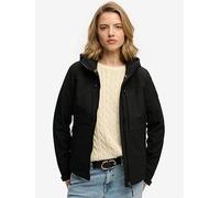 Superdry Hooded Classic Trekker Jacket, Black, Size 14, Women Black