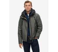 Superdry Hooded Mtn Windbreaker Jacket - Grey, Grey, Size 2Xl, Men Grey
