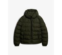 Superdry Hooded Sports Puffer Jacket Army Khaki