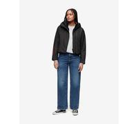Superdry Hooded Windbreaker black women's jacket with hood - XS
