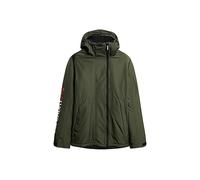 Superdry Hooded Yachter Windbreaker Jkt Jacket for Men, Dark Moss Green, M