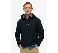 Superdry Hoodie Overhead Long Sleeve Pullover Essential Logo Hoody Blue Navy Red