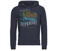 Superdry Hoodies Outdoors Mountain Rlxd Hood in Marine EU S