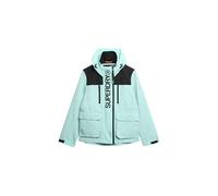 Superdry, JACKET COLOUR BLOCK ULT WINDBREAKER, W5011847A, Cali Blue/Black, 12, WOMAN, BOY