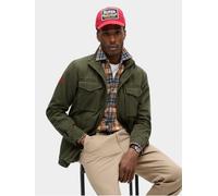 Superdry Jacket Mens Khaki Green Utility Military Issue Rookie Jacket. XL