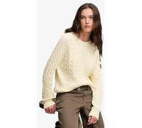 Superdry Jumper Slouchy Cable Knit Womens Jumper Sweater, Size Small rrp $75.