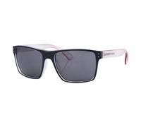 Superdry Kobe Sunglasses - Navy / Red Colour: Navy/Red