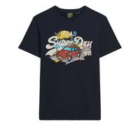 Superdry La Vl Graphic Short Sleeve T-shirt Black 2XL Men
