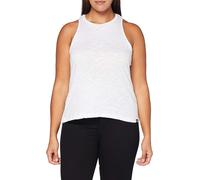 Superdry Women's Lily Crochet Insert Vest Kniited Tank Top, White (White C), S (Size:10)