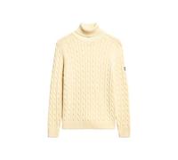 Superdry Ladies Turtleneck Jumper with Cable Pattern