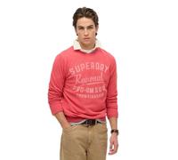 Superdry Lo-fi Outdoors Relaxed Sweatshirt Red M Men