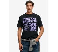 Superdry Local Business Graphic Loose Fit T-Shirt, Black, Size 2Xl, Men Black