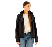 Hooded windbreaker with logo for women Superdry Noir S
