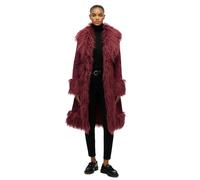 Long coat for women Superdry Afghan Violet 2XS