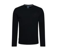 Superdry Long Sleeve Crew Neck T-Shirt Vintage Logo Top Black Blue White Grey