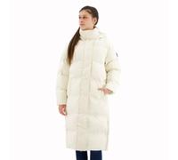Superdry Longline Puffer Jacket White M Women