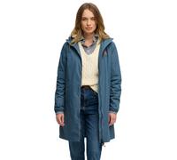 Women's windbreaker Superdry Longline Tri Bleu M