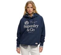 Superdry Luxe Casual Embroidered Relaxed Fit Hoodie