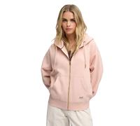 Superdry Luxe Casual Full Zip Sweatshirt Pink XL Woman