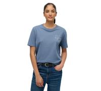Superdry Luxe Casual Relaxed Short Sleeve T-shirt Blue L Woman