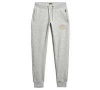 Superdry Luxe Metallic Logo Sweat Pants Grey XS Woman